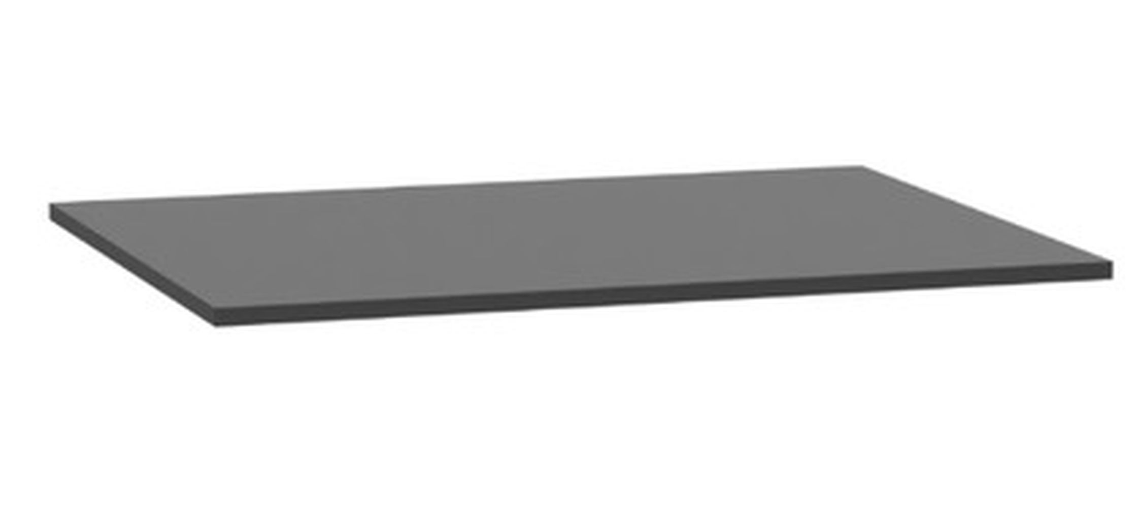 Excellent Tuto 2.0 Naphtha-Arbeitsplatte 80x46.5 cm grau MLEX.2111.800.GR