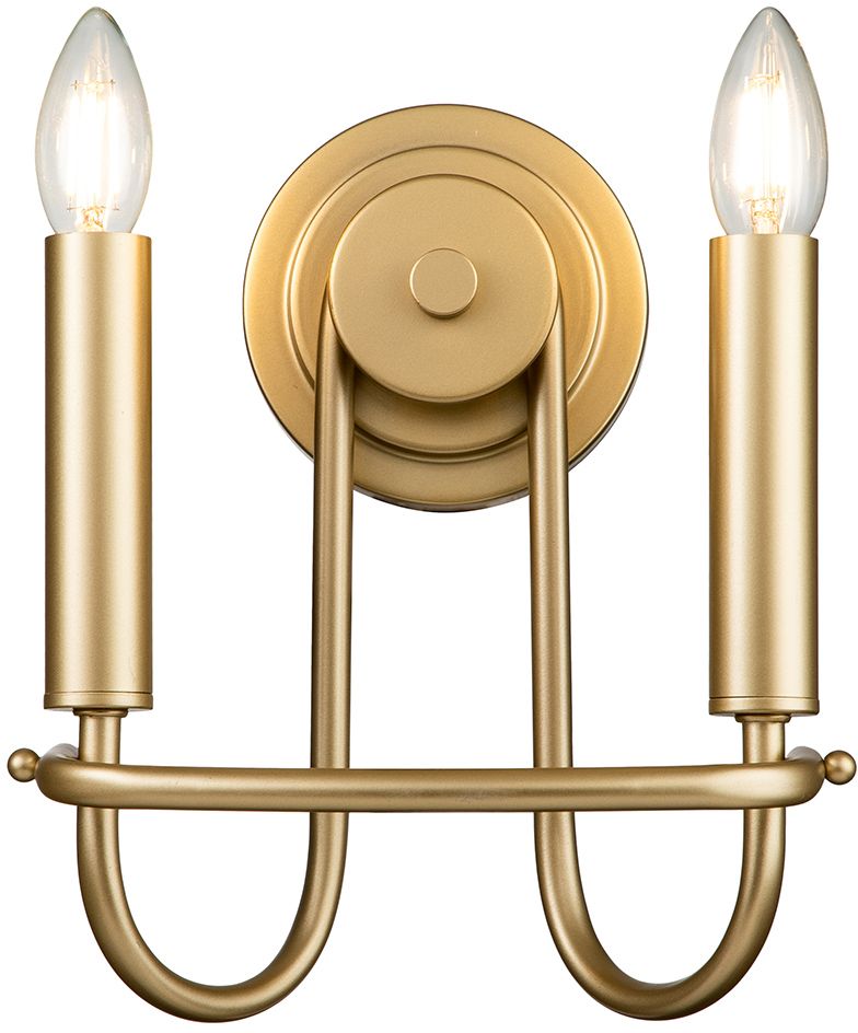 Elstead Lighting Capitol Hill Leuchter 2x40 W messing KL-CAPITOL-HILL2-PNBR