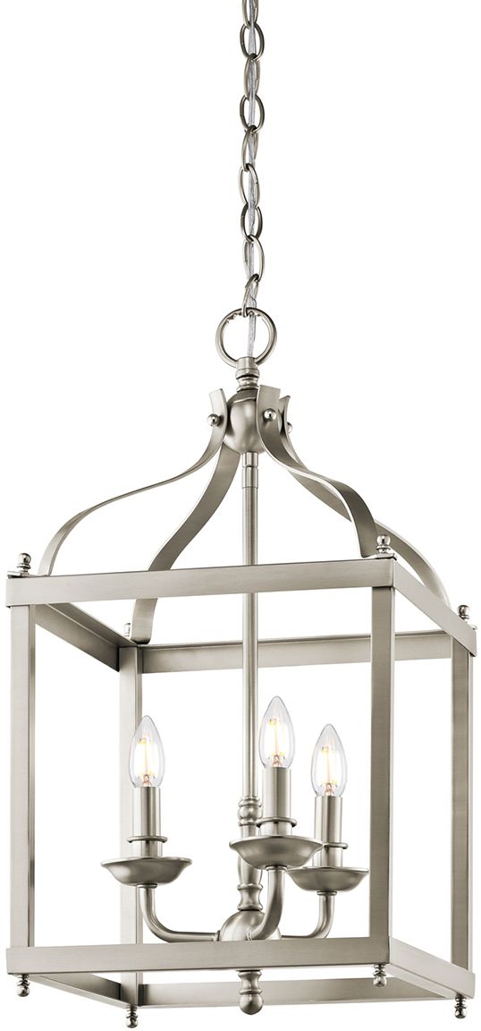Elstead Lighting Larkin Pendelleuchte 3x60 W nickel KL-LARKIN-P-M-NI