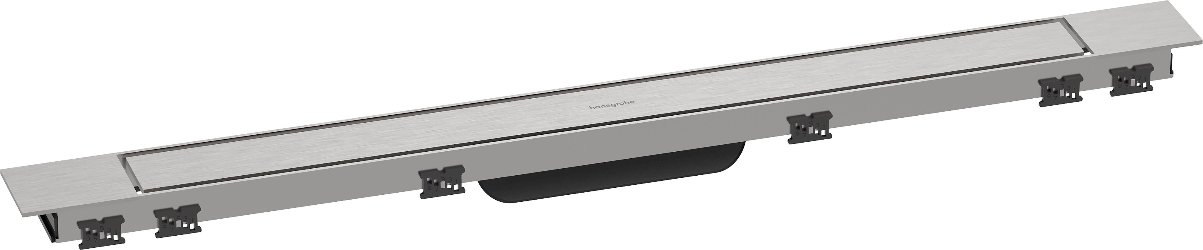 Hansgrohe RainDrain Match Plus Äußeres Element des Abflusses 80 cm stahl 56215800