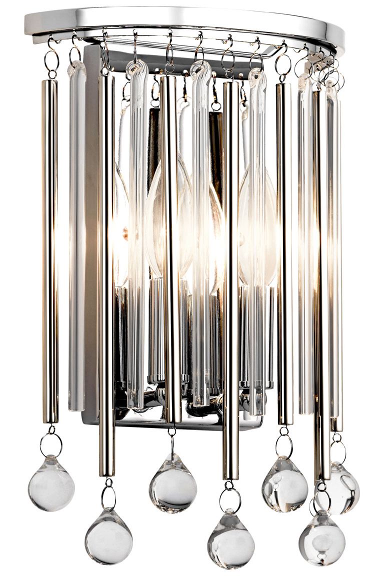 Elstead Lighting Piper Leuchter 2x60 W chrom KL-PIPER2-PC