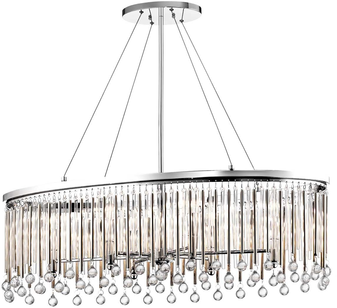 Elstead Lighting Piper Pendelleuchte 6x60 W chrom KL-PIPER-ISLE-PC