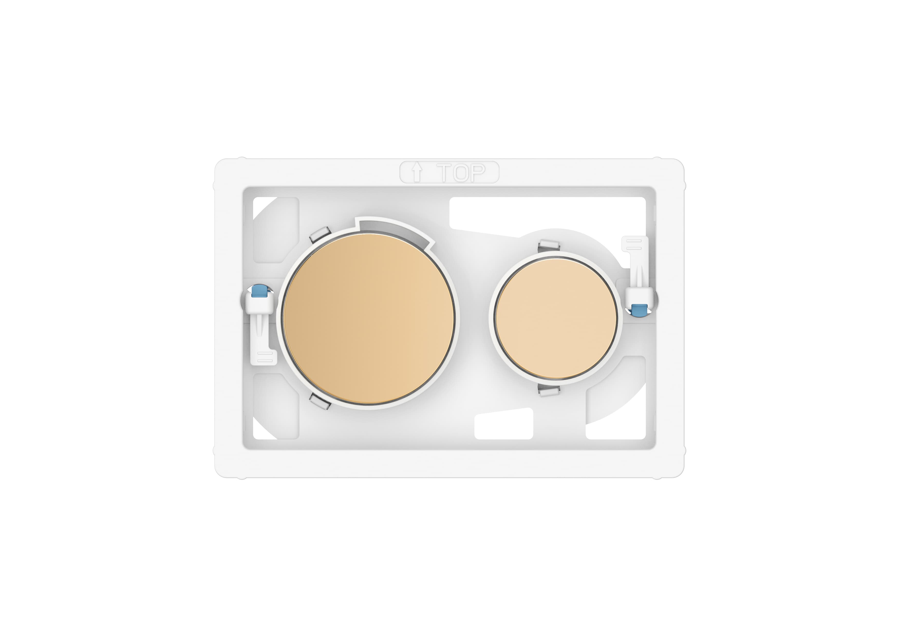Roca Duplo S Knopfmechanismus für Toilette gold A8904233RG