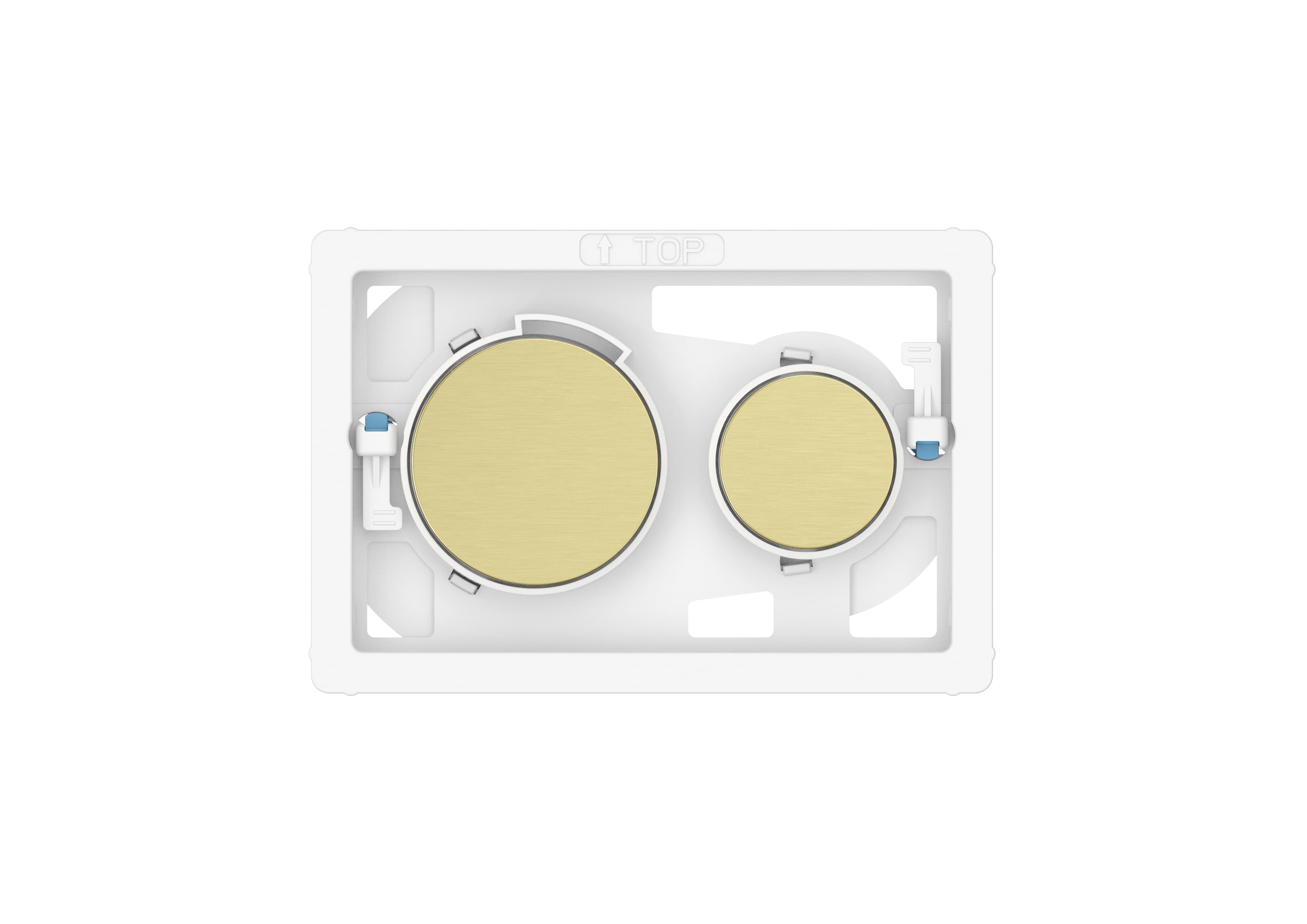 Roca Duplo S Knopfmechanismus für Toilette gold A8904233VA