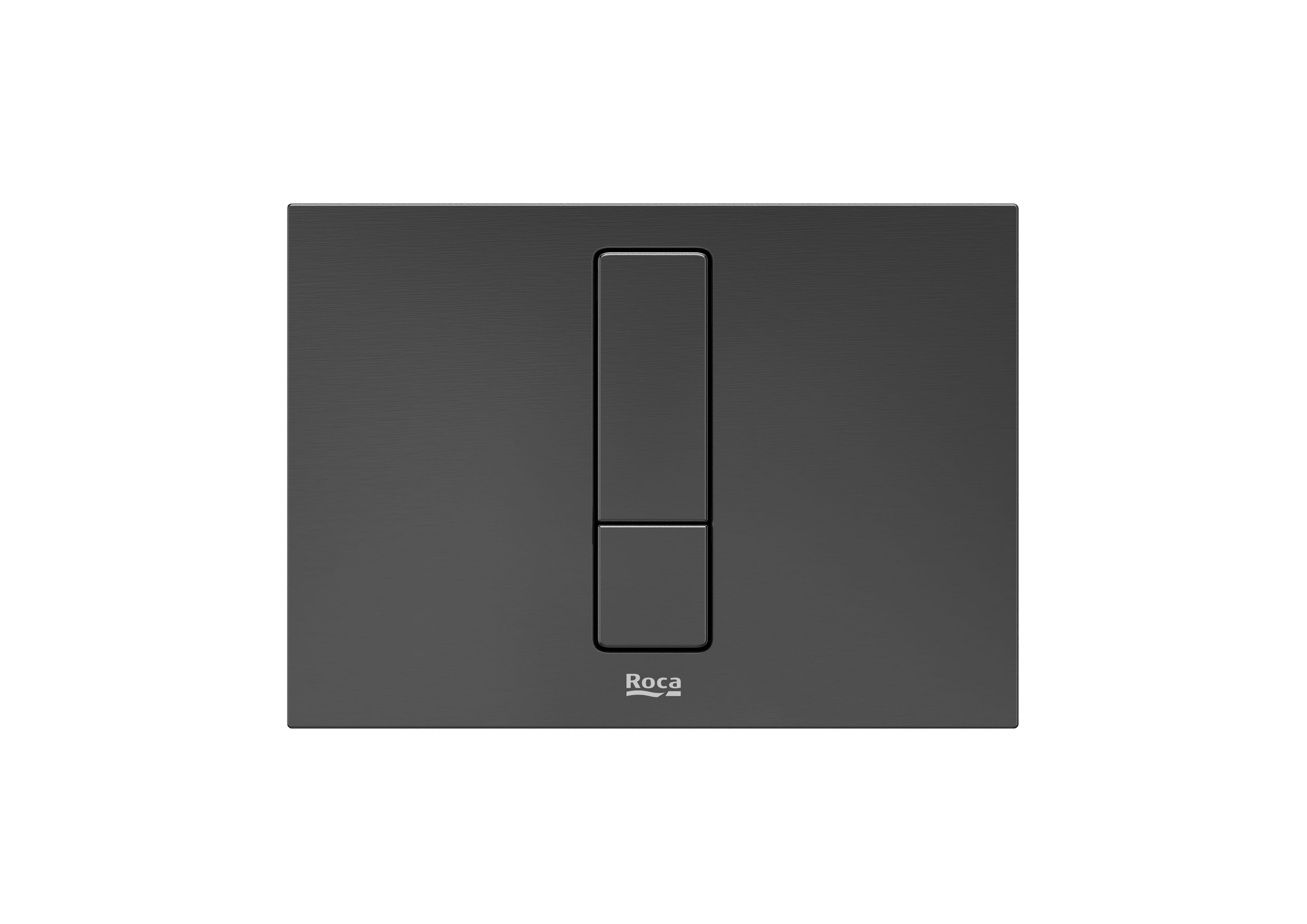 Roca Duplo S Betätigungsplatte für Toilette schwarz A8902213NM