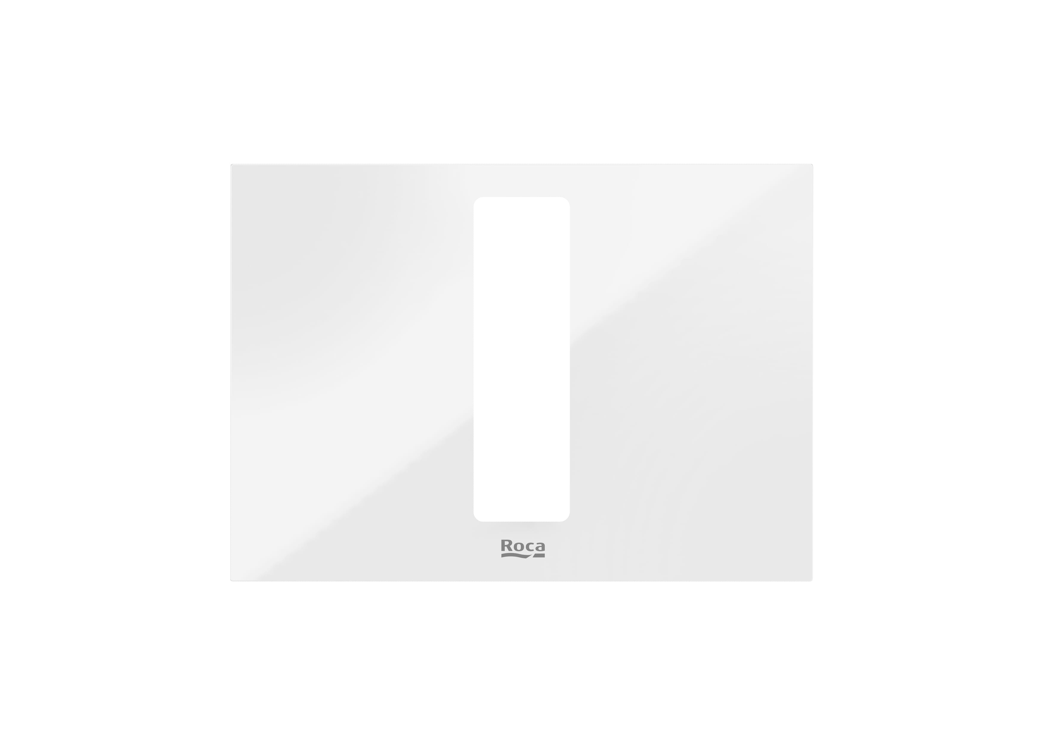 Roca Duplo S Bündige Tastenplatte für Toilette weiß A890521399