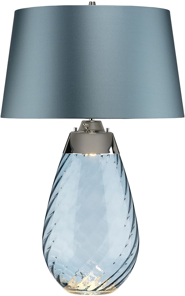 Elstead Lighting Lena Tischlampe 2x60 W blau LENA-TL-L-BLUE