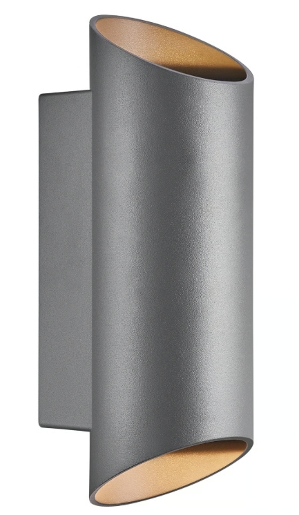 Nordlux Nico Außenwandleuchte 2x35 W anthrazit 2218231050