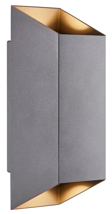 Nordlux Nico Außenwandleuchte 2x35 W anthrazit 2218221050