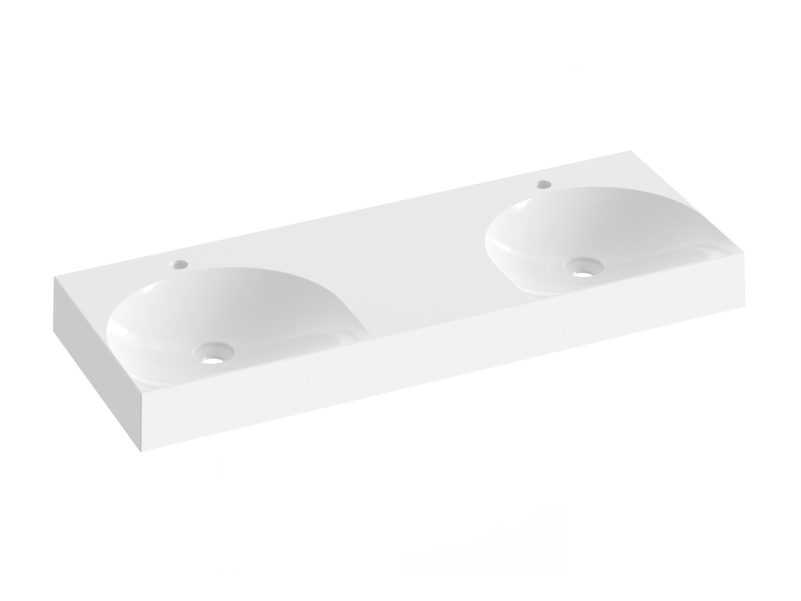 Ravak Lite Waschbecken 120x45 cm rechteckig Möbel weiß XJX01212001