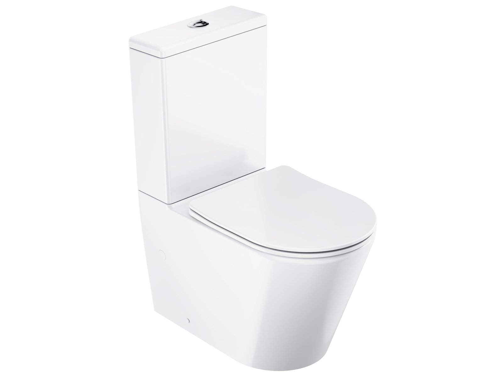 Ravak Elegant WC-Kompakt mit Soft-Close-Sitz weiß X01872