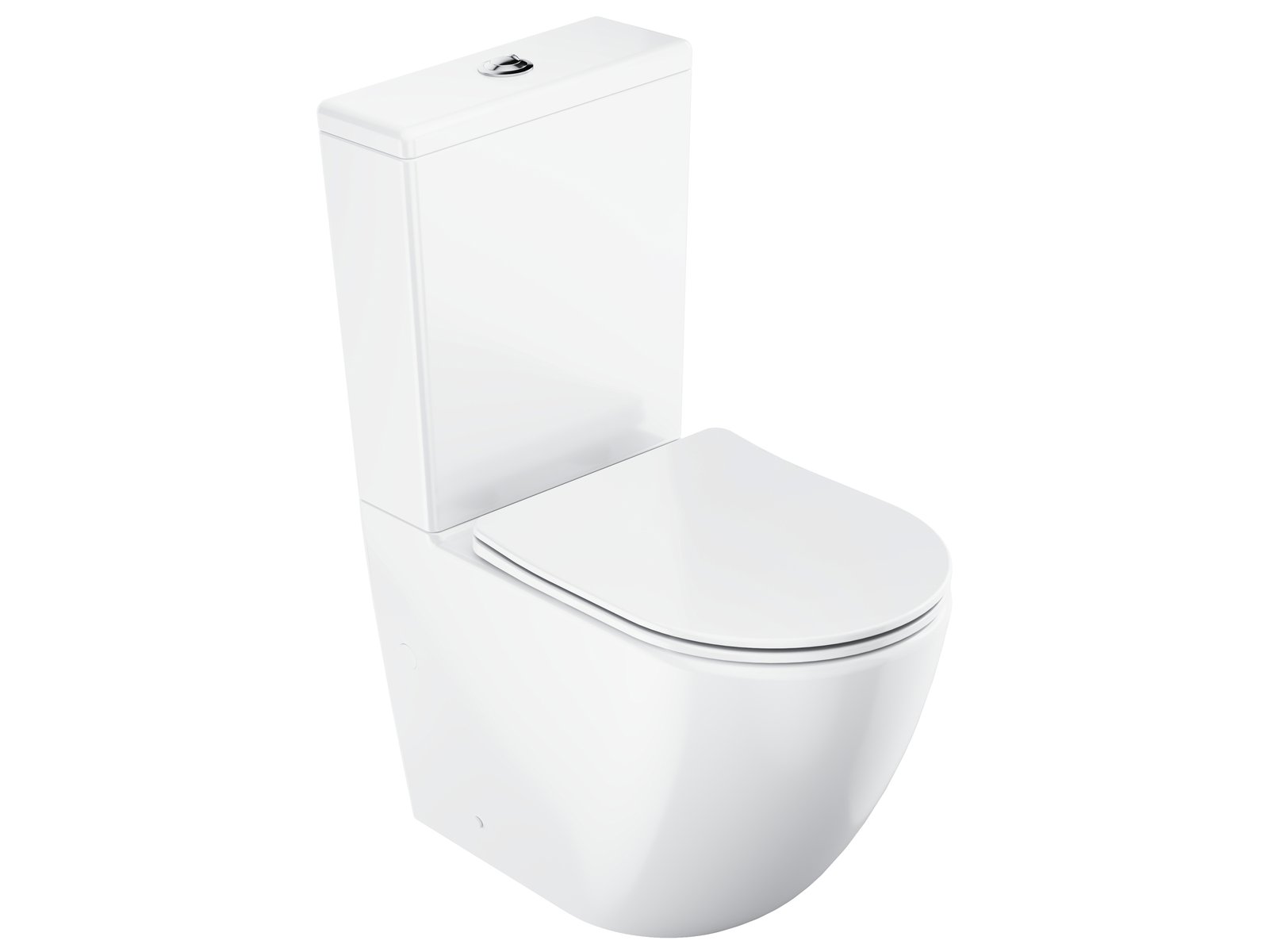 Ravak Optima WC-Kompakt mit Soft-Close-Sitz weiß X01870