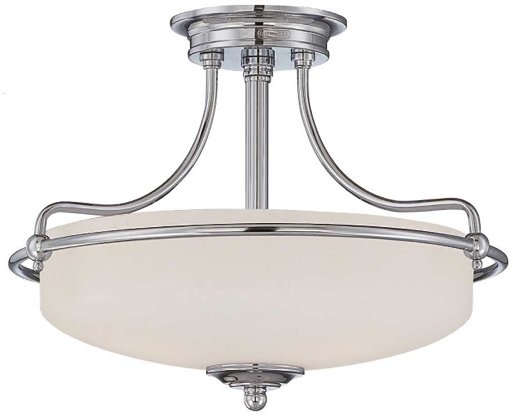 Elstead Lighting Griffin Deckenlampe 3x60 W chrom QZ-GRIFFIN-SFS-C