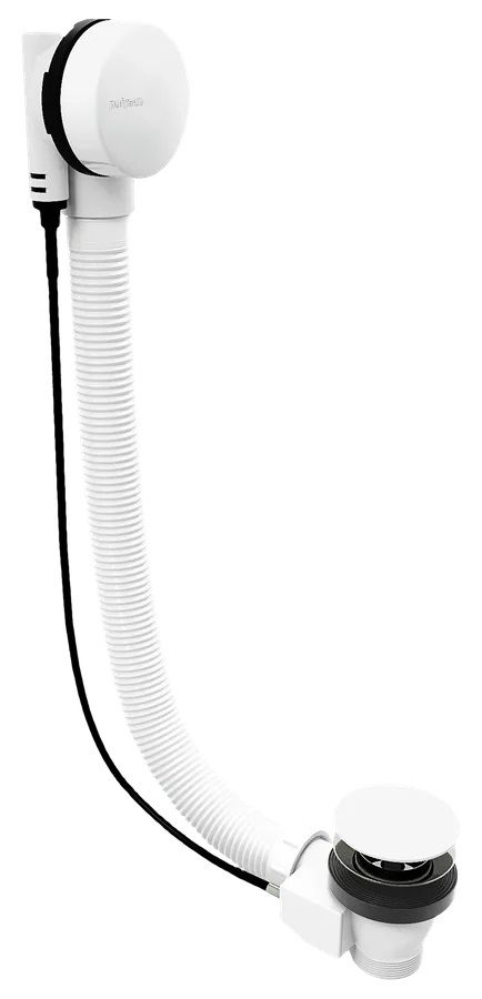 Polysan Siphon mit Überlauf weiß 71856.10