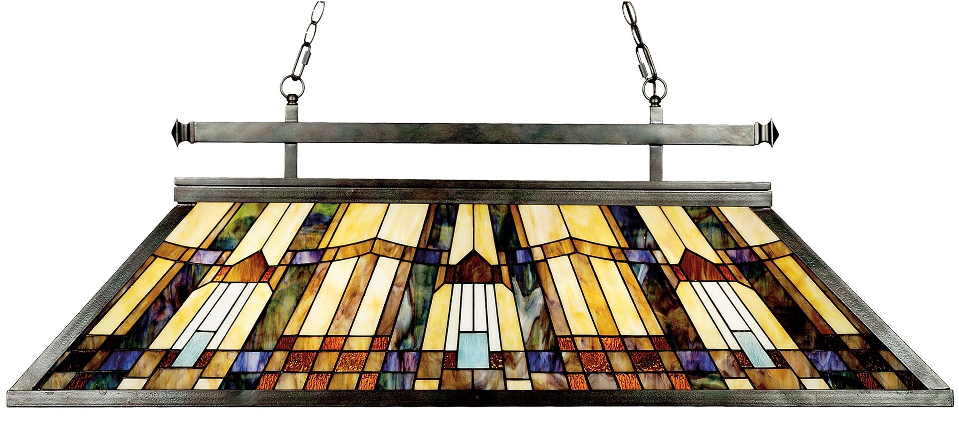 Elstead Lighting Inglenook Pendelleuchte 3x60 W braun QZ-INGLENOOK-ISLE