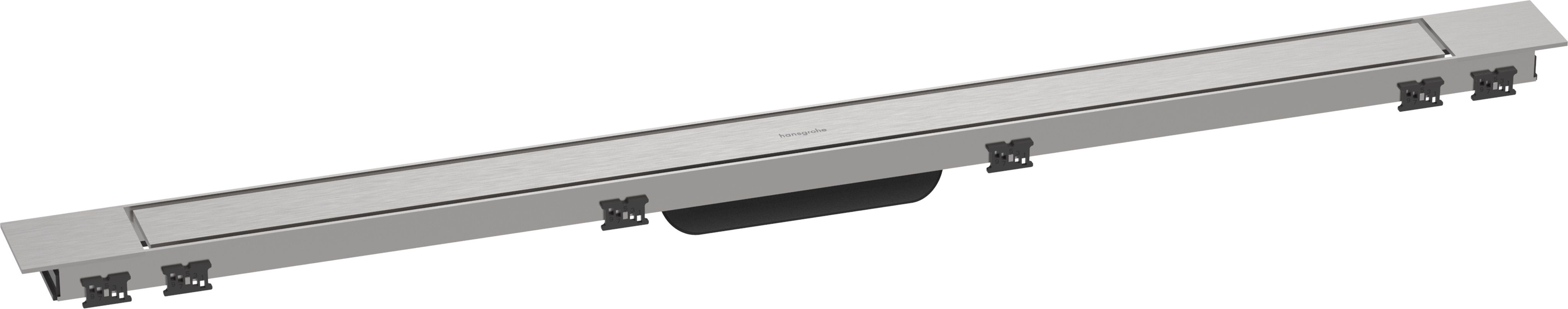 Hansgrohe RainDrain Match Plus Äußeres Element des Abflusses 100 cm stahl 56217800