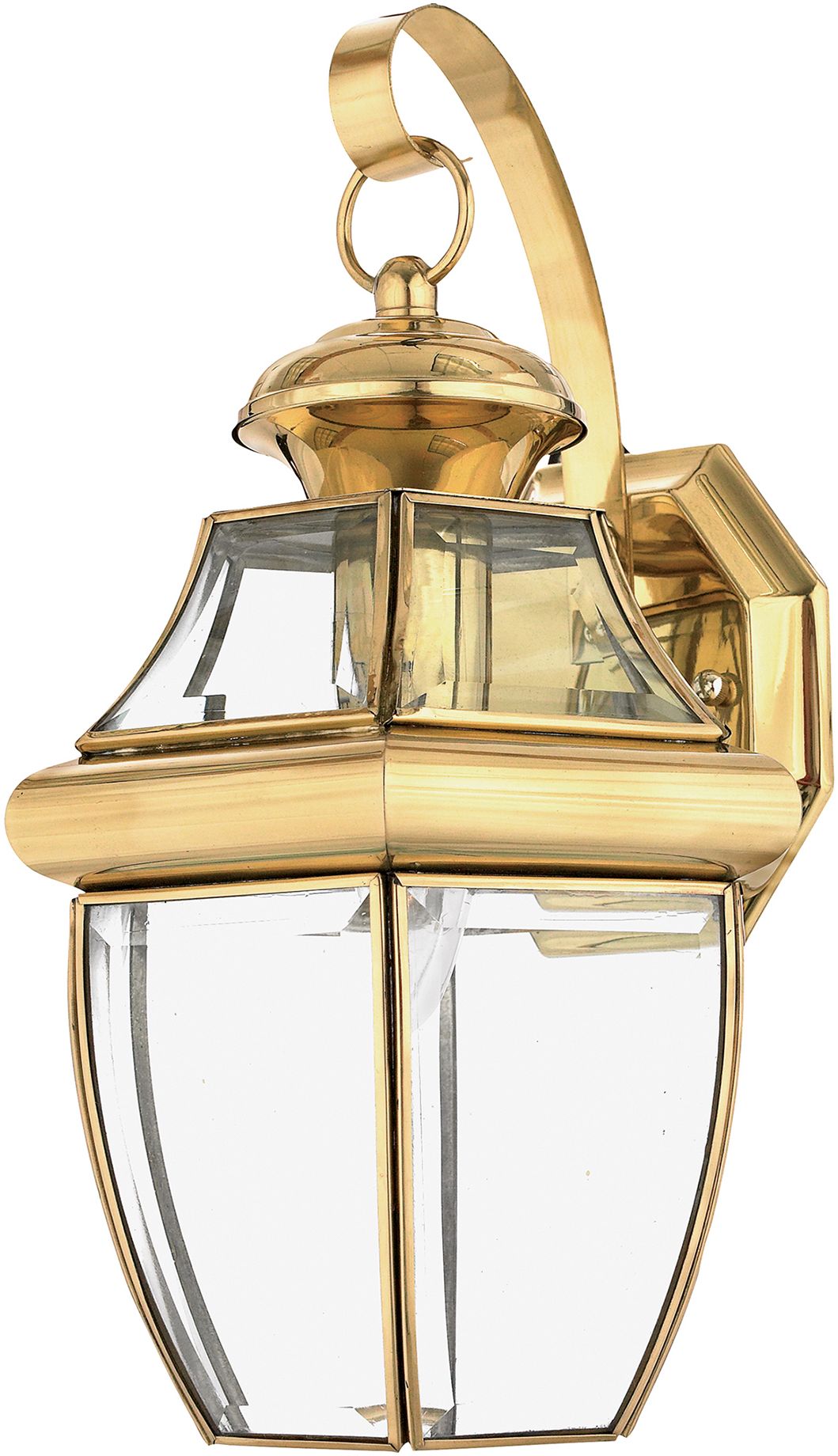 Elstead Lighting Newbury Außenwandleuchte 1x60 W messing QZ-NEWBURY2-M-PB