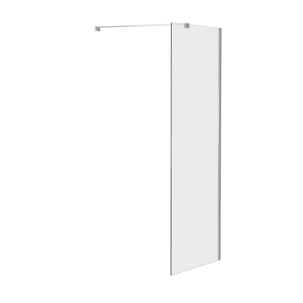 Ravak Walk in Wall Air Begehbare Duschwand 90 cm chrom Glanz/durchsichtiges Glas GW9W70C00Z1C