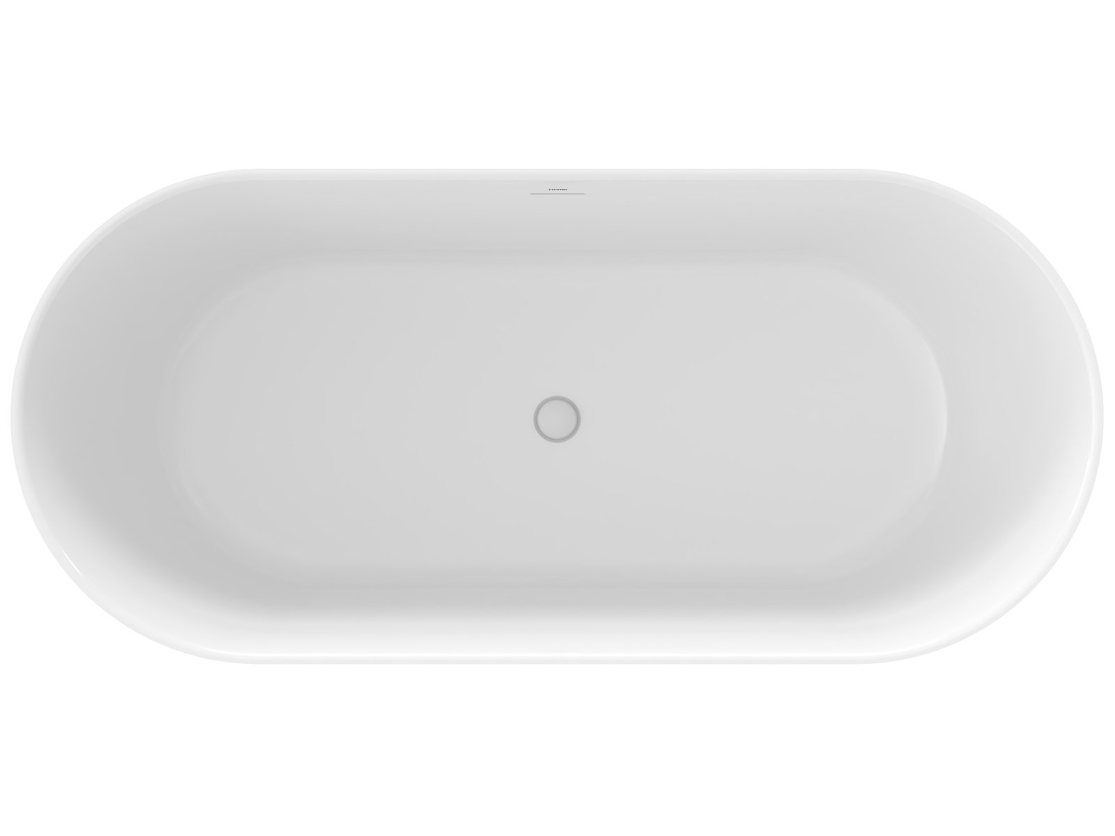 Ravak Freedom O Tec Freistehende Badewanne 170x77 cm oval zweifarbig CD11200000