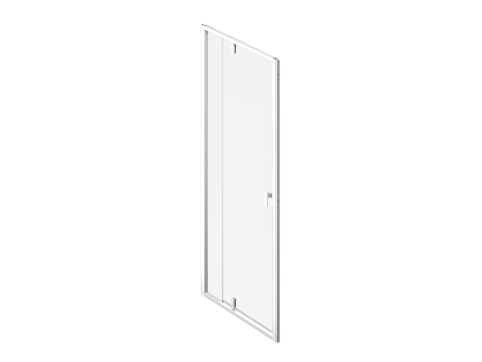 Ravak Nexty Duschtüren 120 cm aufklappbar weiß Matte/durchsichtiges Glas 03OG0E01Z1