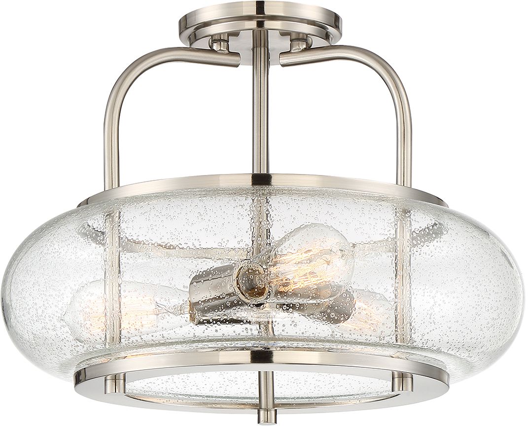 Elstead Lighting Trilogy Deckenlampe 3x60 W nickel QZ-TRILOGY-SFM-BN