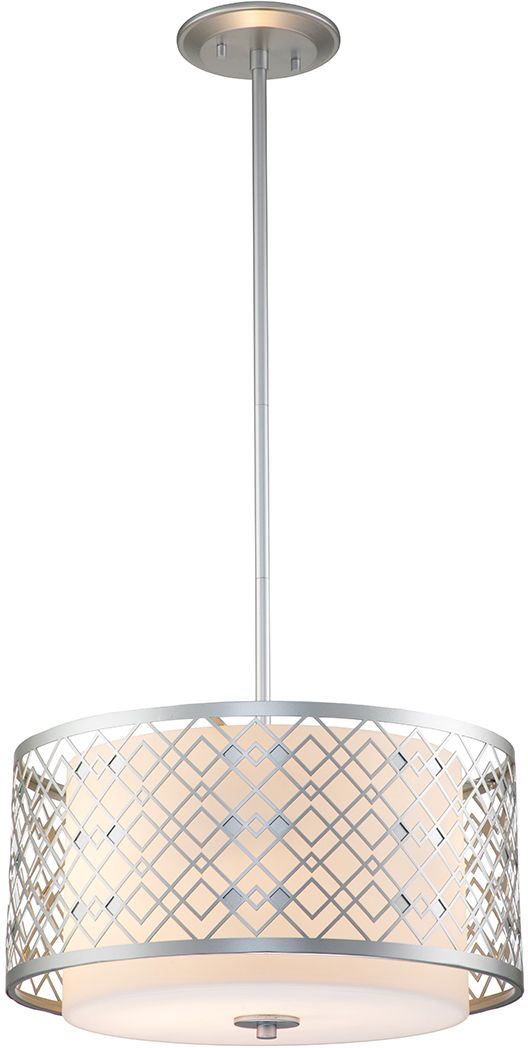 Elstead Lighting Ziggy Pendelleuchte 2x60 W silber ZIGGY-2P-M-LS