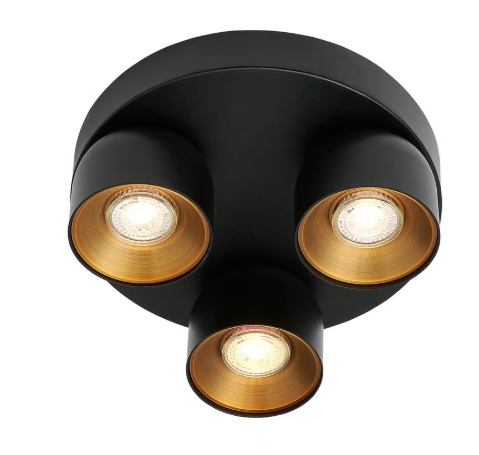 Nordlux Pitcher Deckenlampe 3x10 W schwarz 2310420103