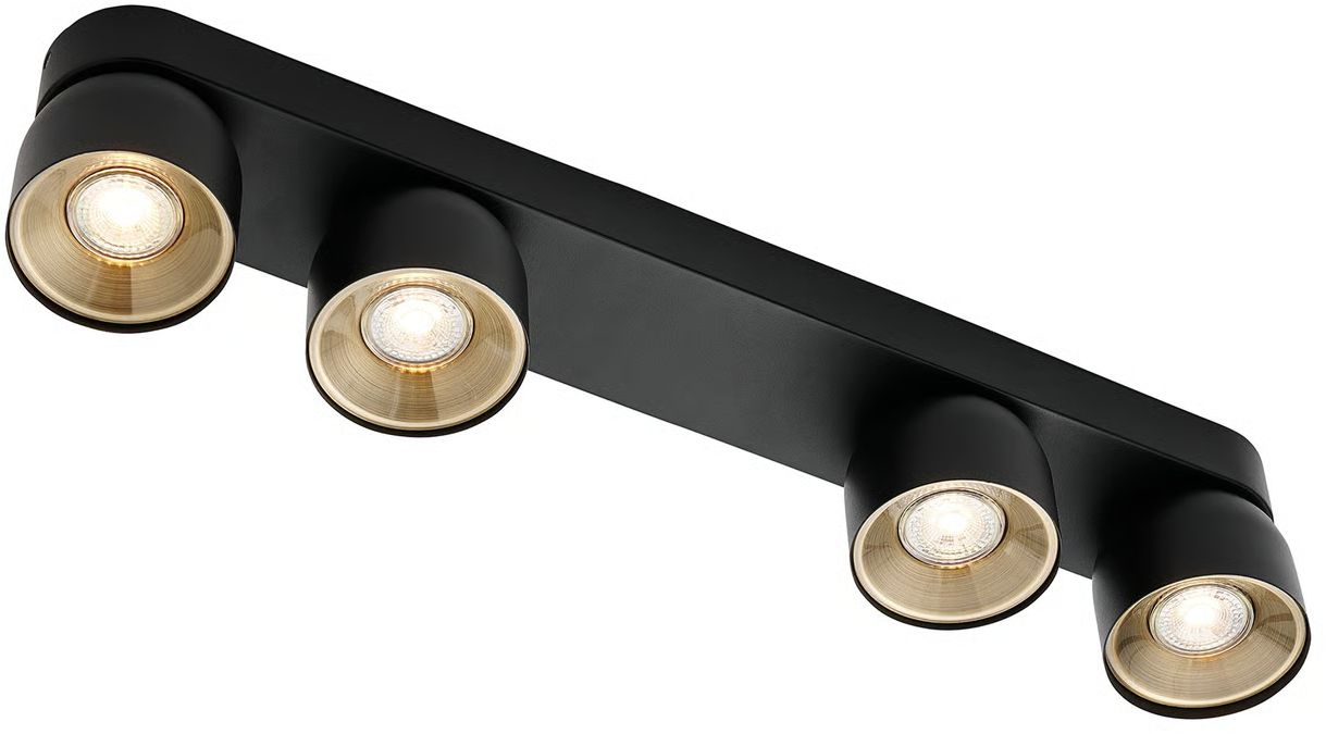 Nordlux Pitcher Deckenlampe 4x10 W schwarz 2310430103