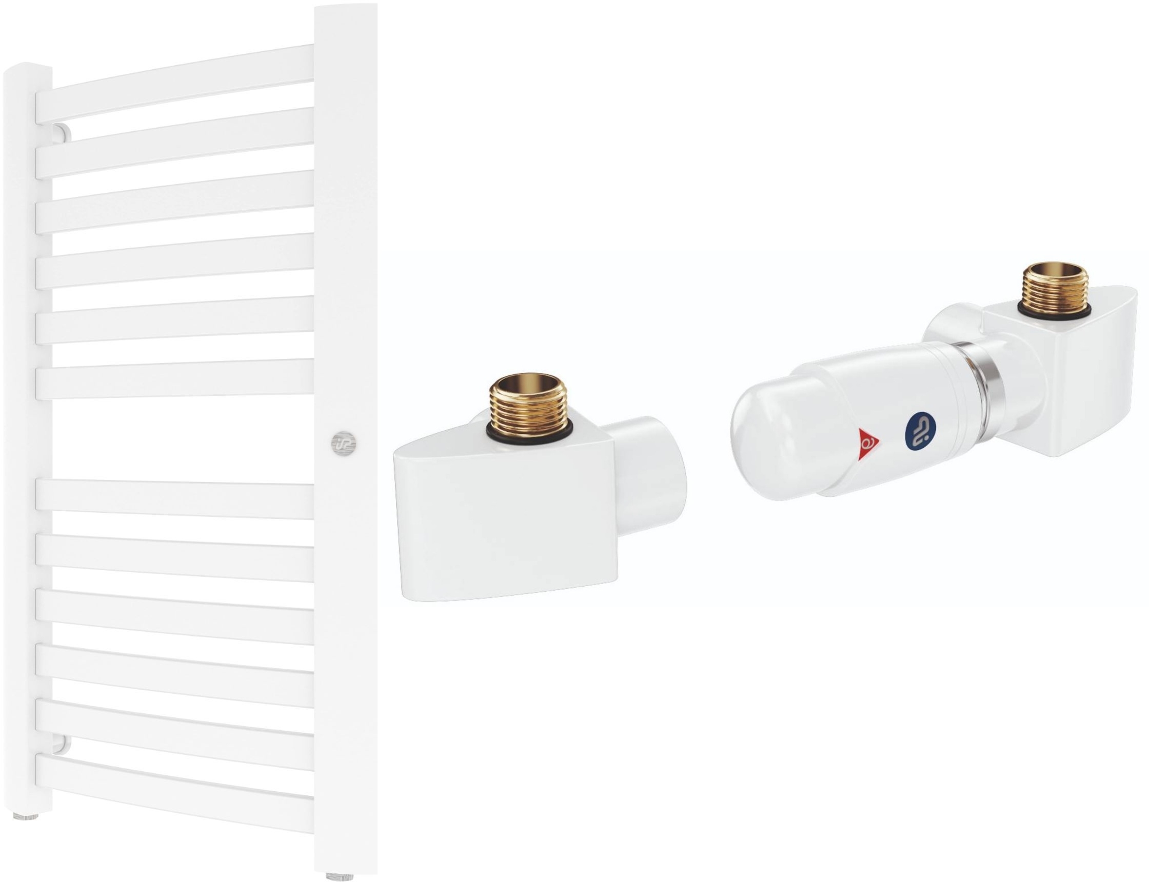 Set Thermostatset Instal Projekt Z17 606400001, Badezimmerheizkörper Instal Projekt Retto RET-40/70
