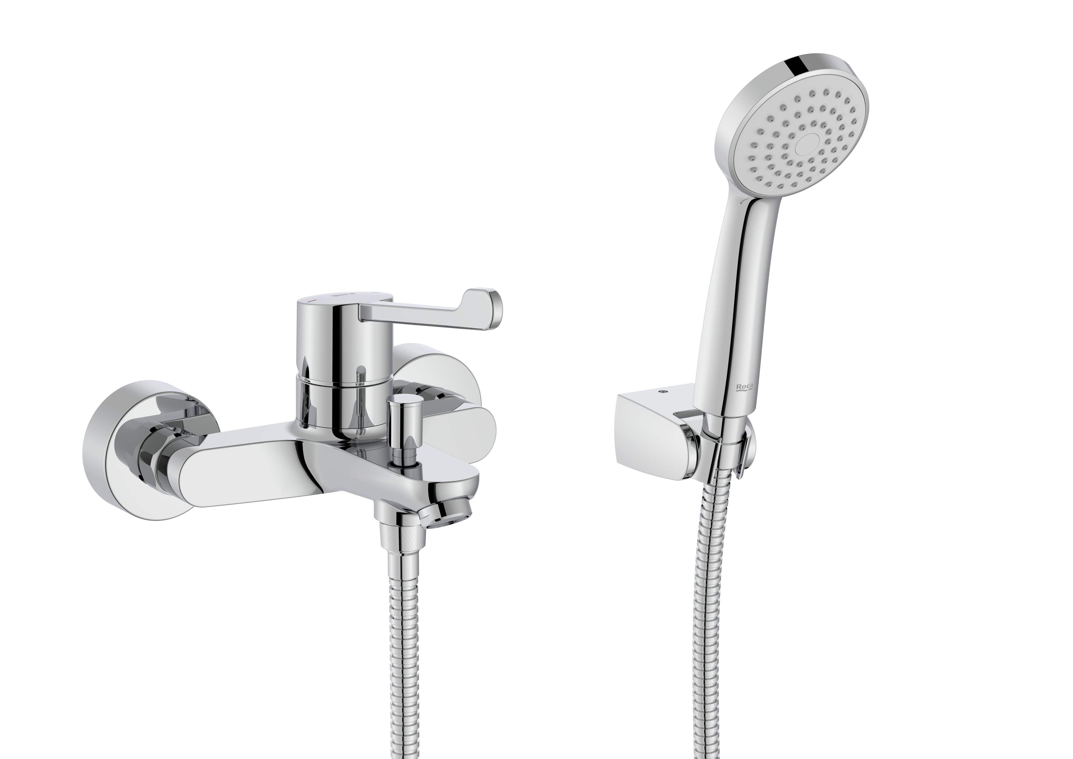 Roca Victoria Badewannen- und Duscharmatur Wandmontage chrom A5A015GC00