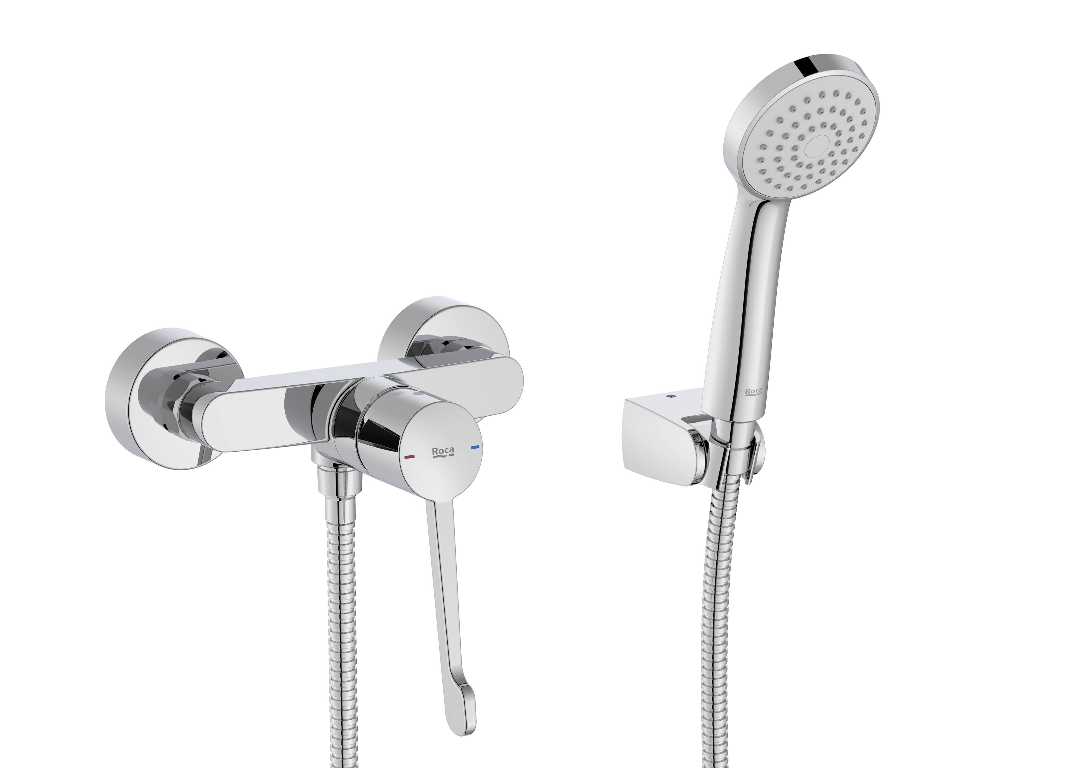 Roca Victoria Duschbatterie Wandmontage chrom A5A205GC00