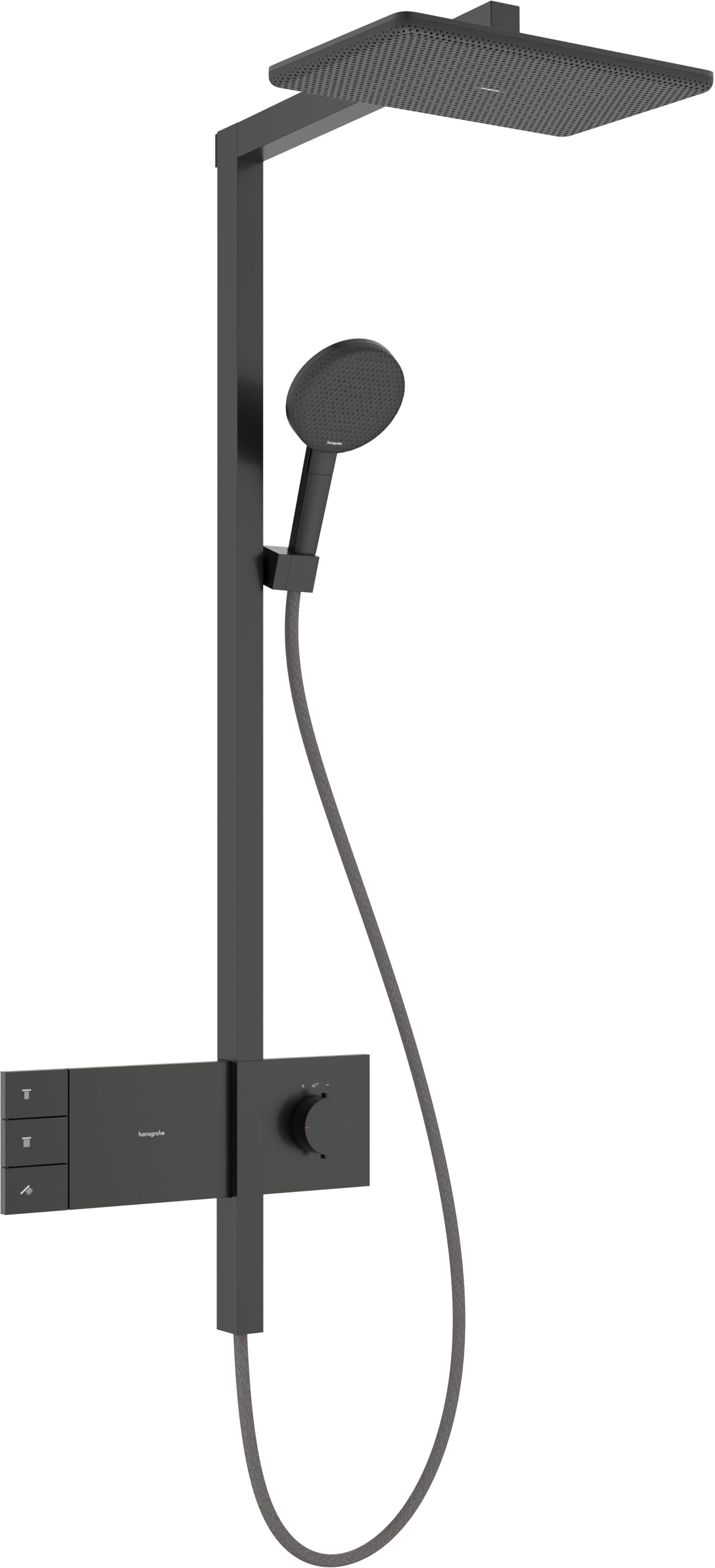 Hansgrohe Raindance Alive Q Duschset Wandmontage mit Thermostat mit Regenbrause || 24591340