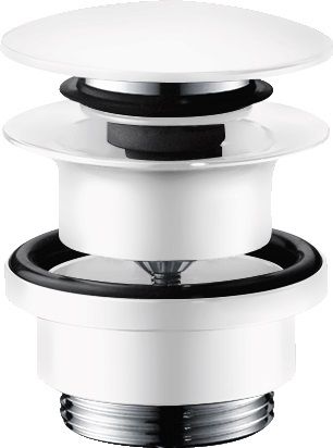 Hansgrohe Waschbeckenstöpsel weiß 50100700