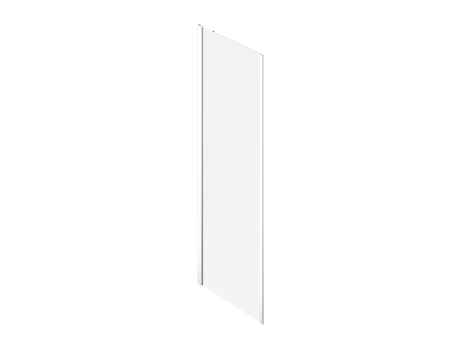 Ravak Nexty Duschwand 100 cm weiß Matte/durchsichtiges Glas 94OA0E00Z1