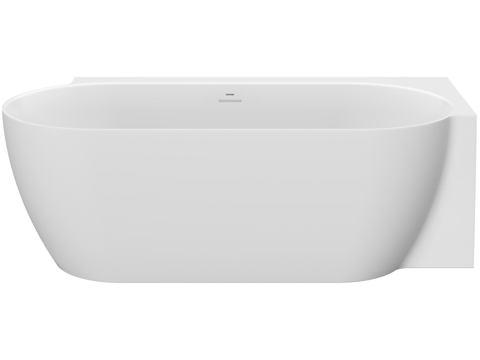 Ravak Freedom Corner II Tec Eckbadewanne 175x86 cm oval zweifarbig CC81800000