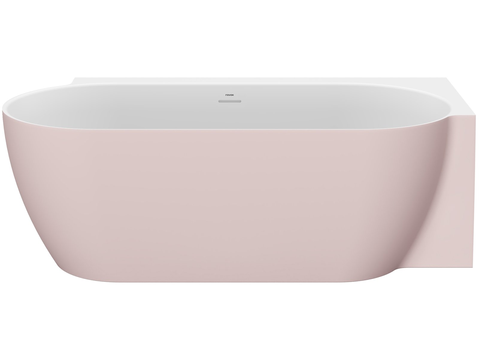 Ravak Freedom Corner II Tec Eckbadewanne 175x86 cm oval zweifarbig CC81600000