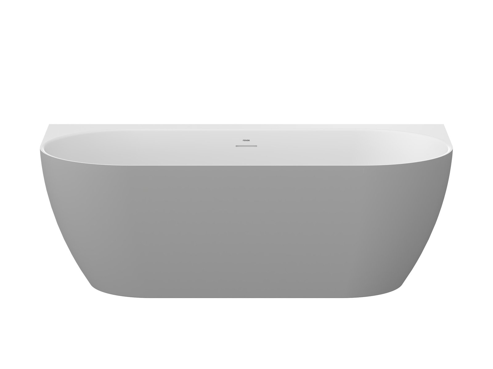 Ravak Freedom W Tec Freistehende Badewanne 170x87 cm oval zweifarbig CE31500000