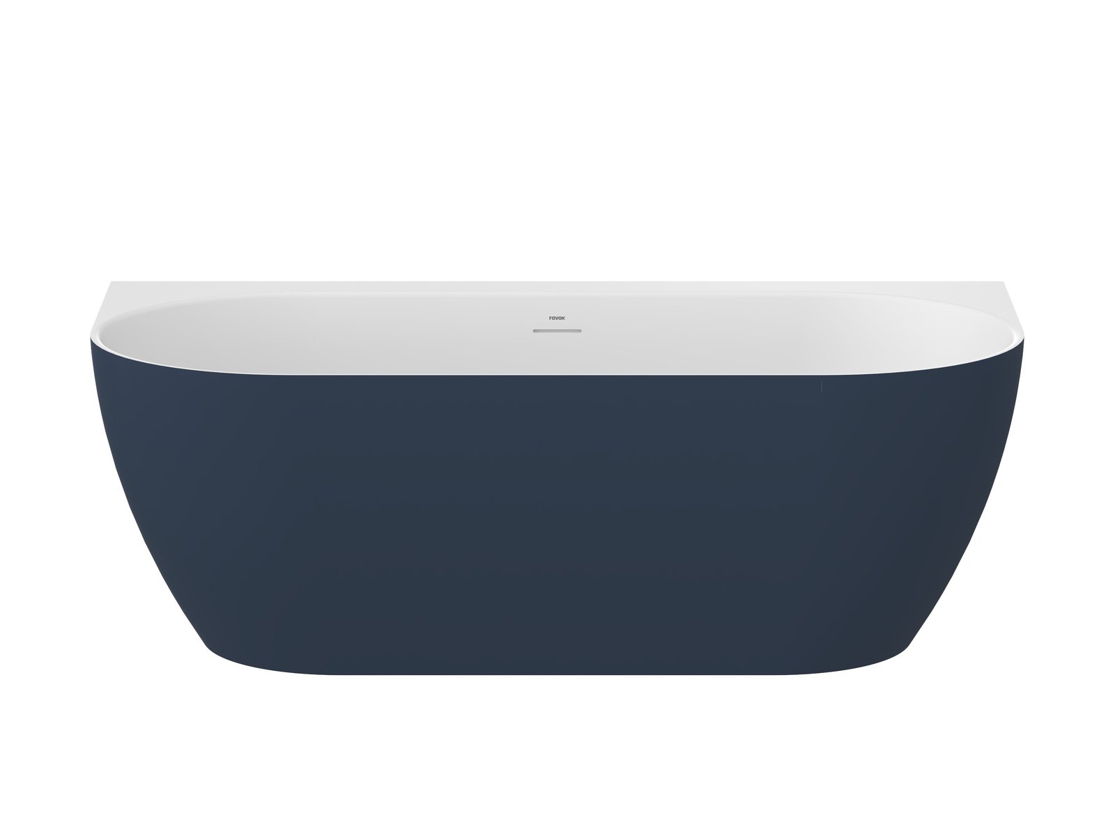 Ravak Freedom W Tec Freistehende Badewanne 170x87 cm oval zweifarbig CE31400000