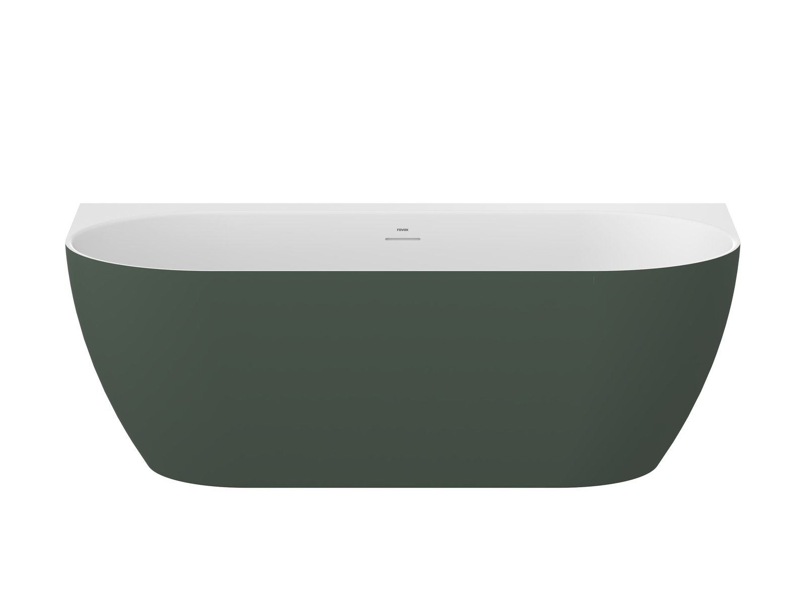 Ravak Freedom W Tec Freistehende Badewanne 170x87 cm oval zweifarbig CE31200000