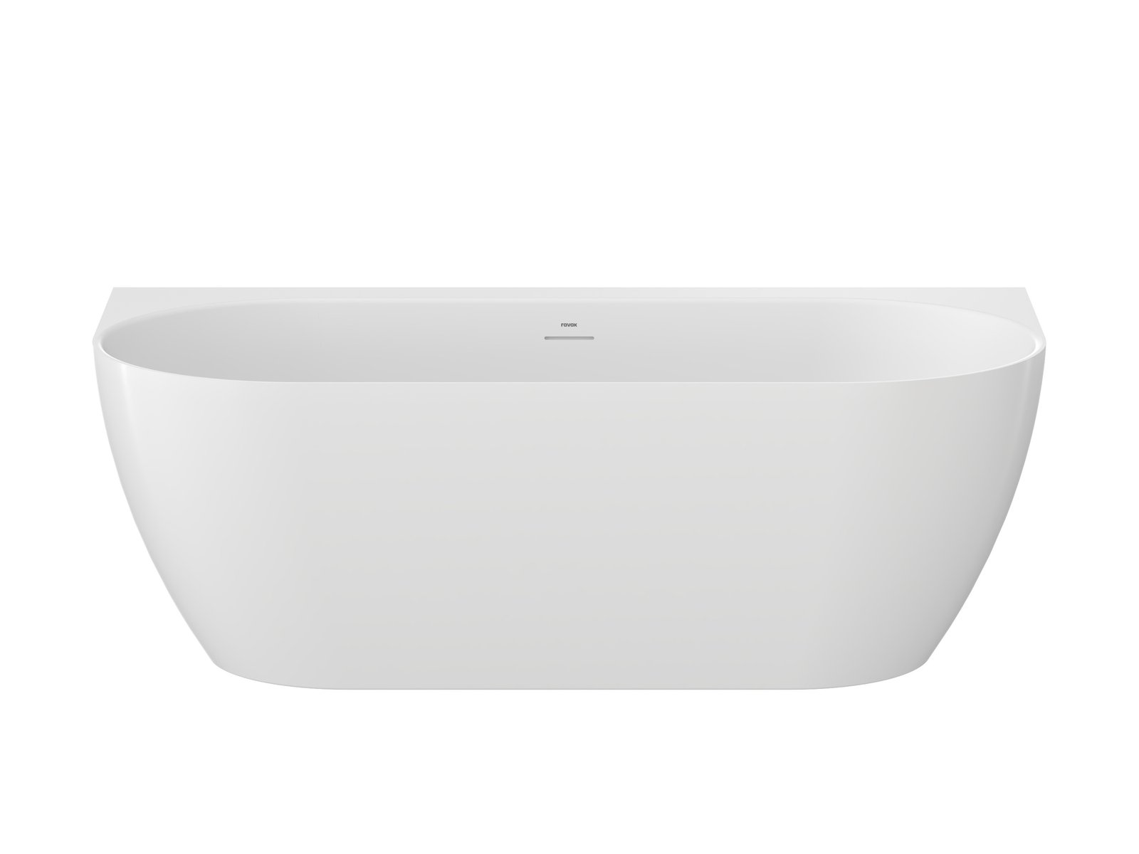 Ravak Freedom W Tec Freistehende Badewanne 170x87 cm oval weiß CE31000000