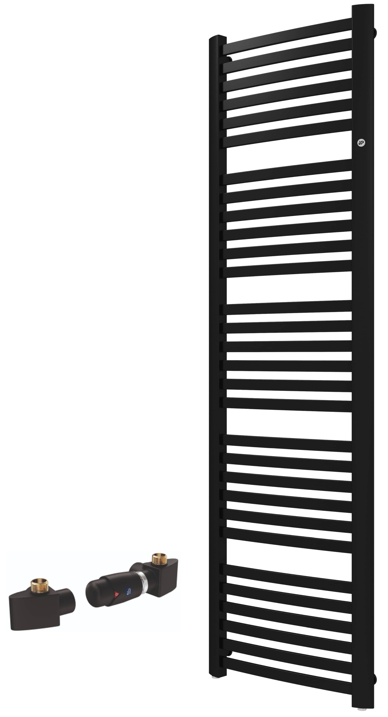 Set Badezimmerheizkörper Instal Projekt Retto RET-50/180C31, Thermostatset Instal Projekt Z17 606400001C31