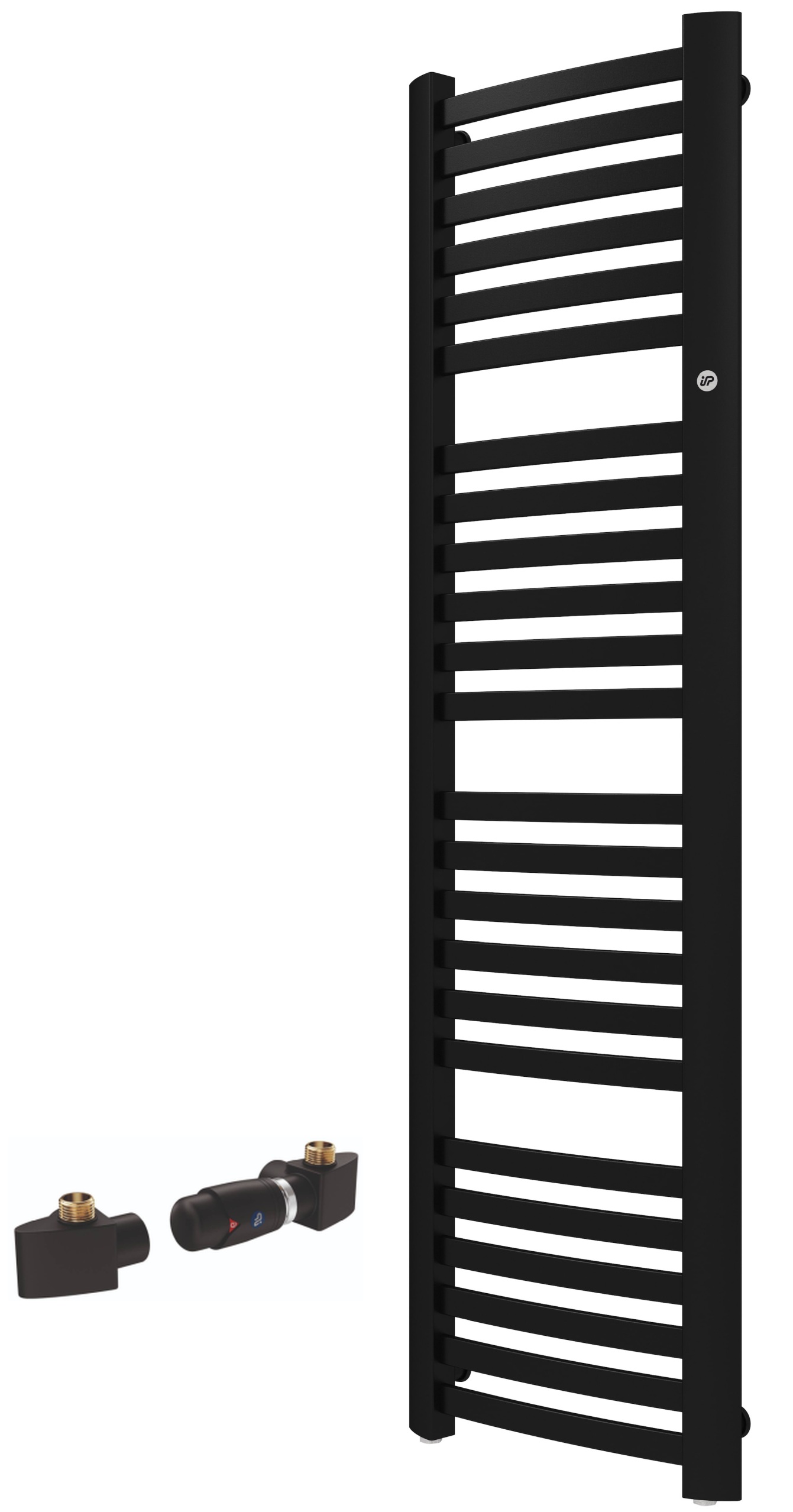 Set Badezimmerheizkörper Instal Projekt Retto RET-40/140C31, Thermostatset Instal Projekt Z17 606400001C31