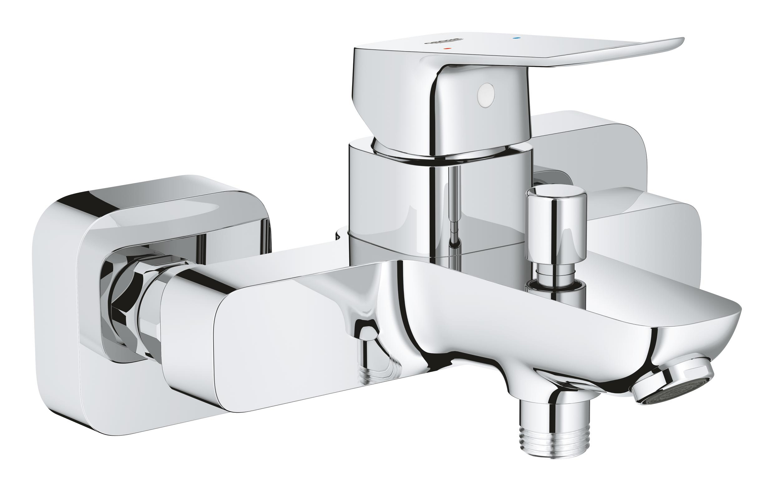 Grohe Dice Badewannen- und Duscharmatur Wandmontage chrom 1018720000