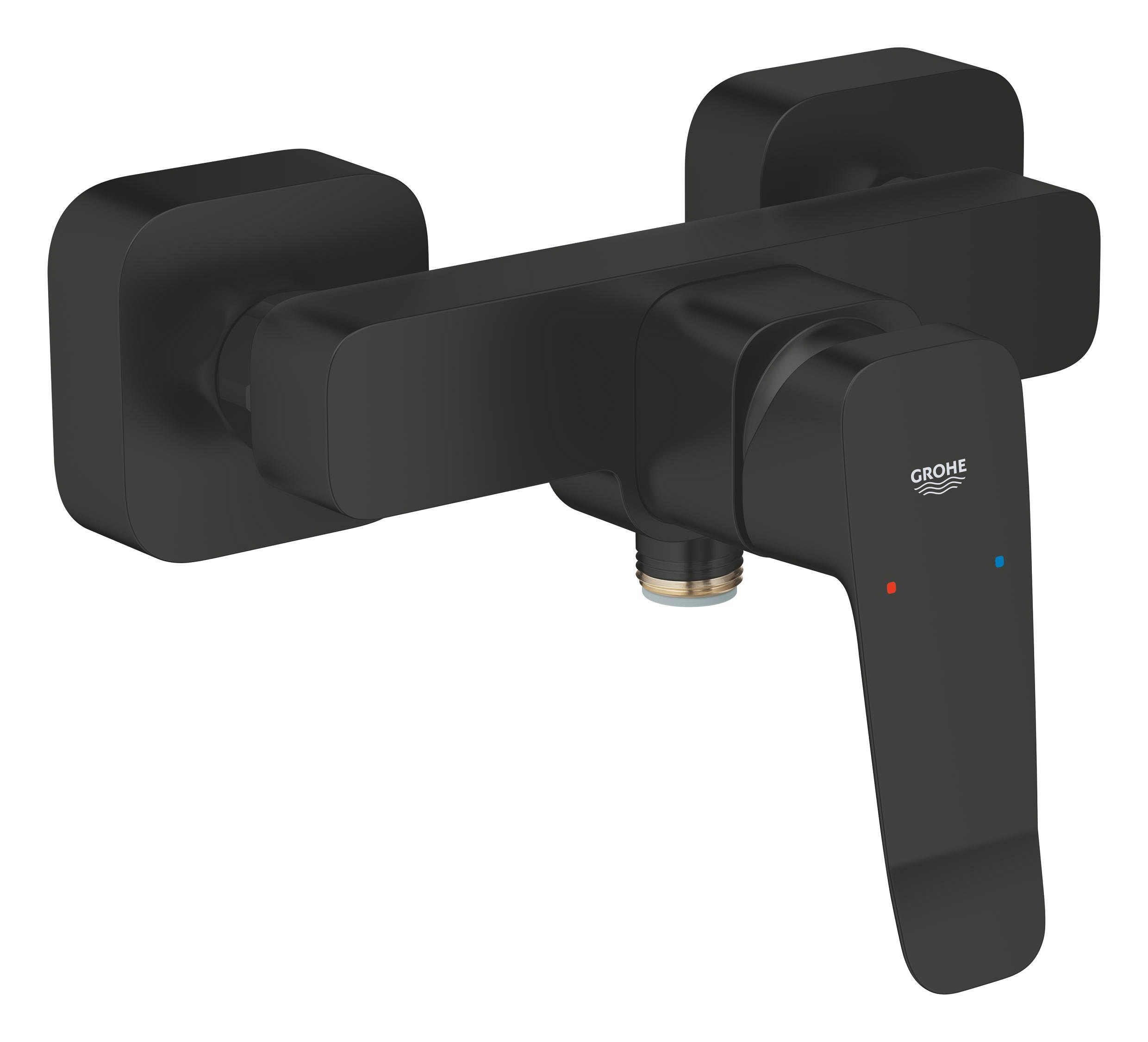 Grohe Dice Duschbatterie Wandmontage schwarz 1018742430