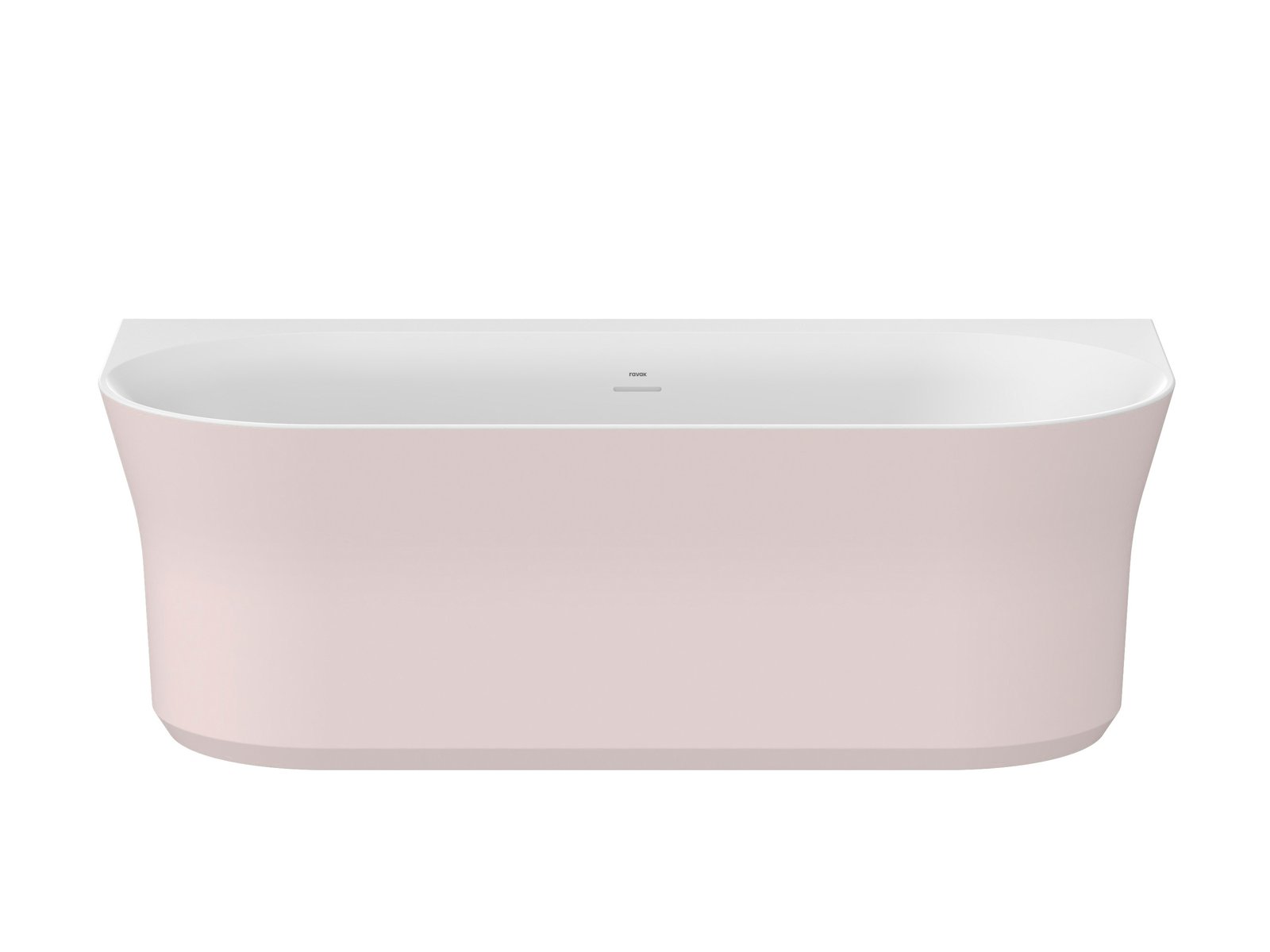 Ravak Ypsilon Wall Wandmontierte Badewanne 178x86 cm zweifarbig XC00100084