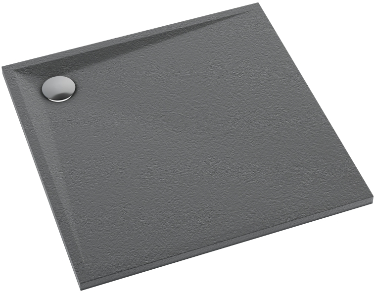Schedline Libra Anthracite Stone Quadratische Duschwanne 90x90 cm anthrazit 3SP.L1K-9090/A/ST