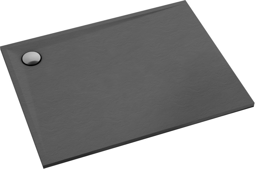 Schedline Libra Anthracite Stone Rechteckige Duschwanne 90x80 cm anthrazit 3SP.L1P-8090/A/ST