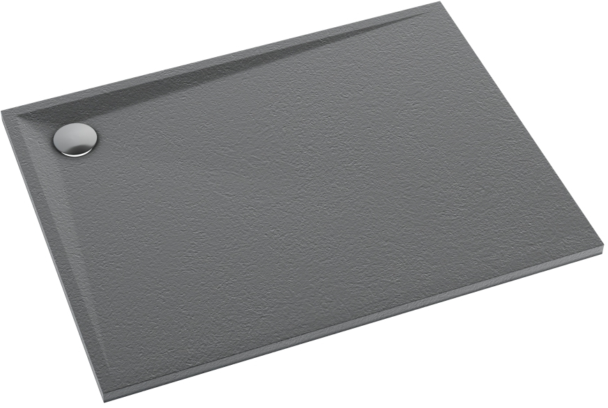 Schedline Libra Anthracite Stone Rechteckige Duschwanne 110x80 cm anthrazit 3SP.L1P-80110/A/ST