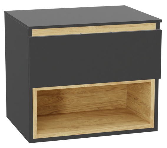 Set Schrankkorpus Excellent Tuto 2.0 MLEX.2171.600.GRBL, Naphtha-Arbeitsplatte Excellent Tuto 2.0 MLEX.2111.600.GR, MLEX.2151.600.01.GR