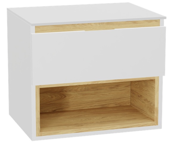 Set Schrankkorpus Excellent Tuto 2.0 MLEX.2171.600.WHBL, Naphtha-Arbeitsplatte Excellent Tuto 2.0 MLEX.2111.600.WH, MLEX.2151.600.01.WH